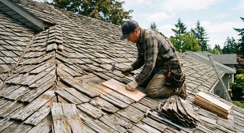 Wood Shingles Repair in Barboursville, VA