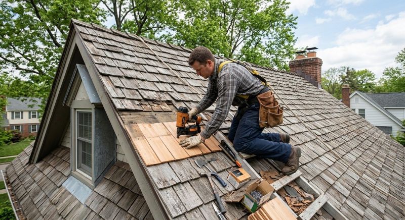 Wood Shingles Repair in Barboursville, VA