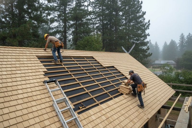 Wood Shingles Repair in Spotsylvania, VA
